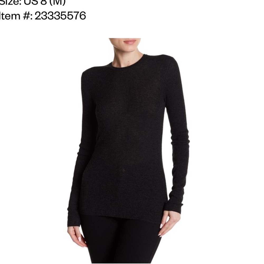 Vince Cashmere Crew Neck Coastal Sweater